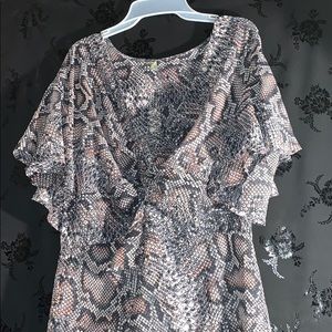 Snake print halo shirt !!!
